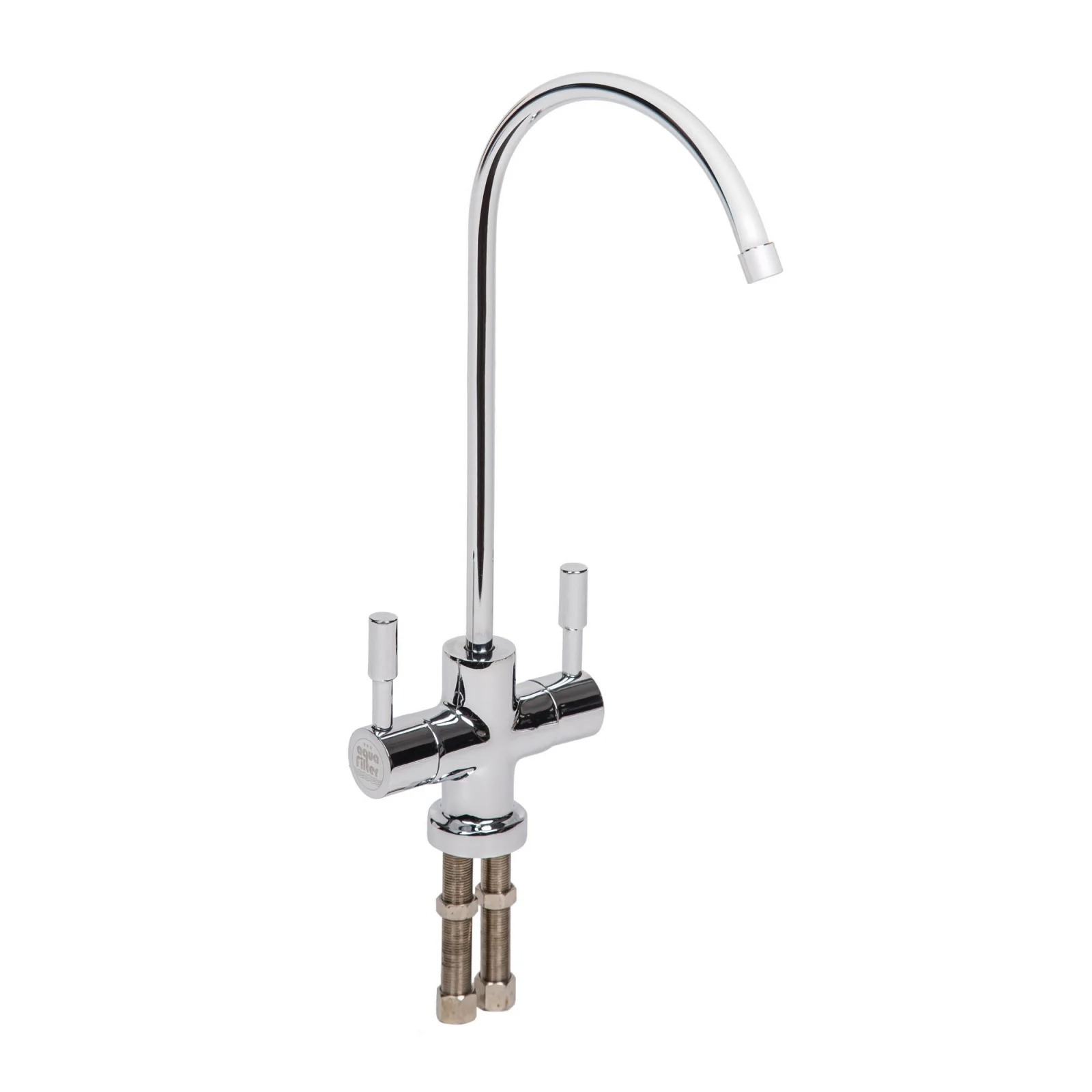 Baterie cromata Aquafilter cu 2 cai pentru sistemele de filtrare